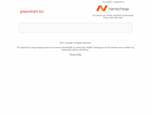 Tablet Screenshot of greenshark.biz